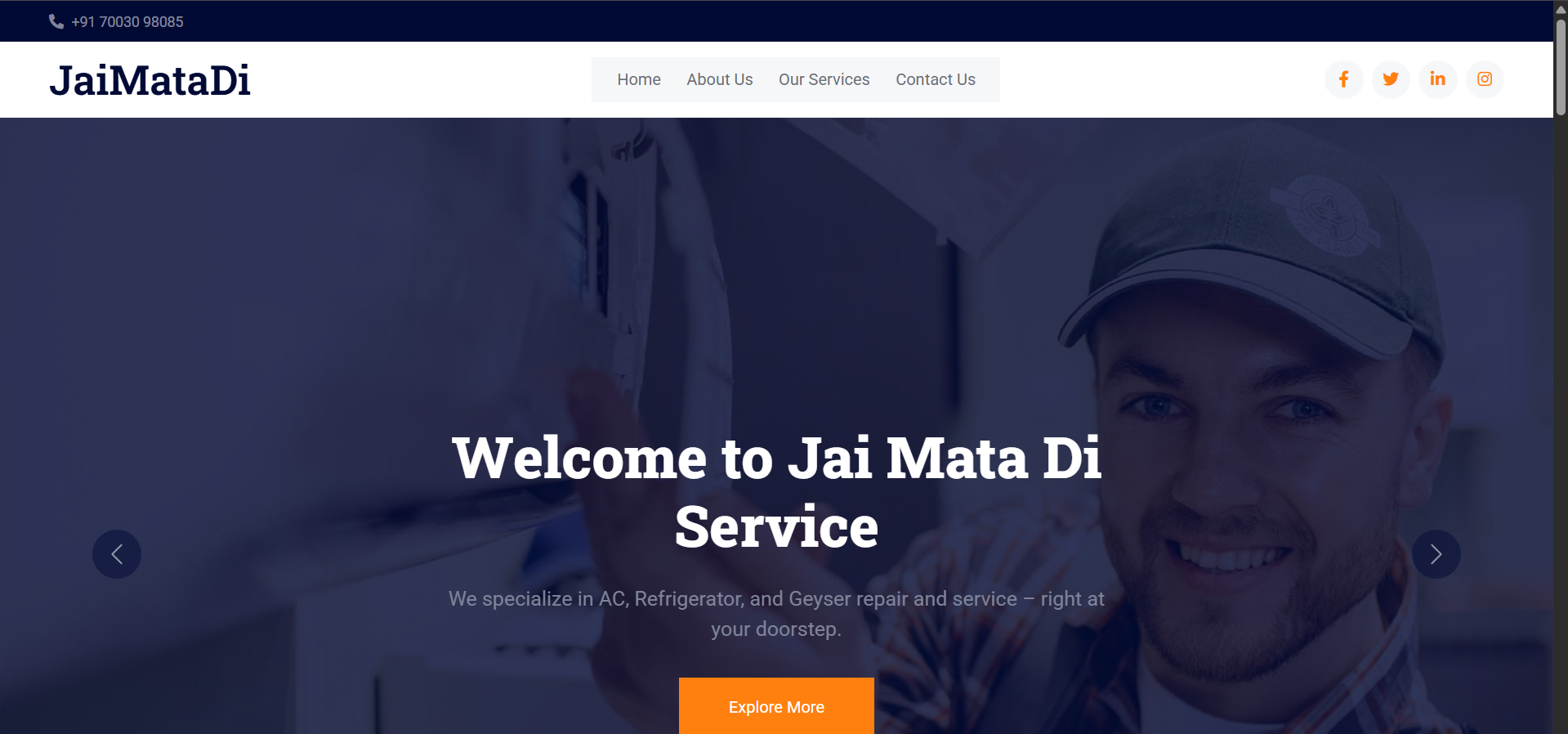 JaiMataDi Service